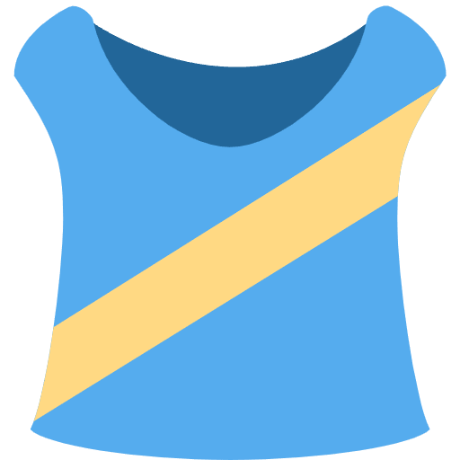 Running Shirt Emoji from Twemoji Set