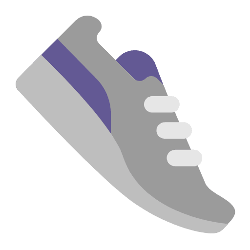Running Shoe Flat Emoji from Fluent Emoji Flat Set