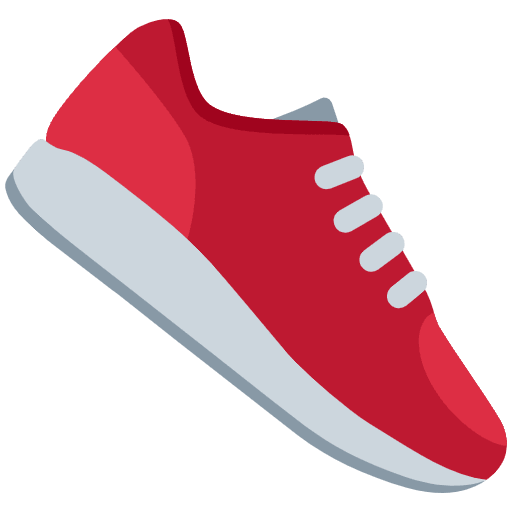 Running Shoe Emoji from Twemoji Set
