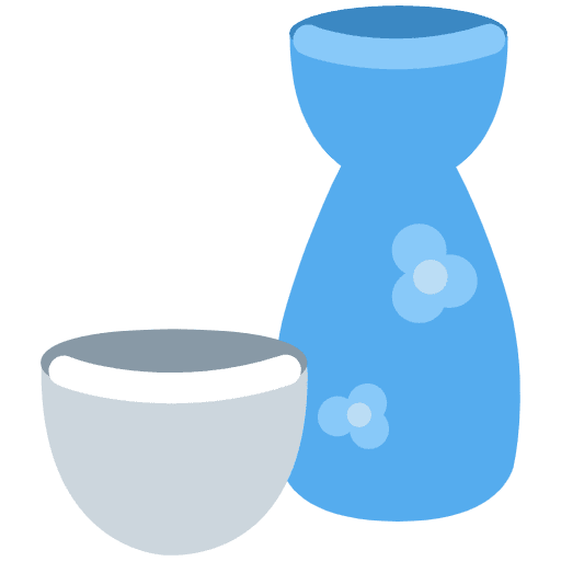 Sake Element from Twemoji Emoji Set