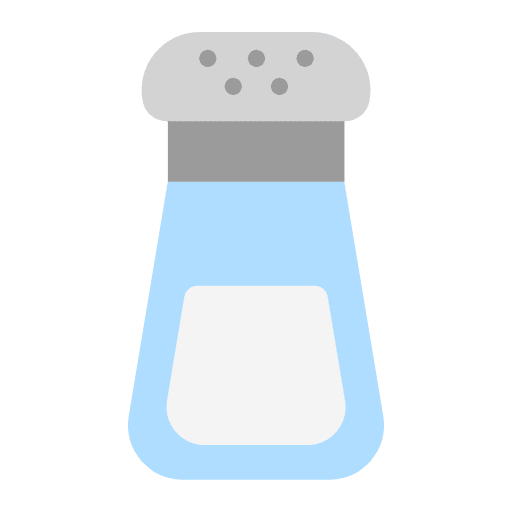 Salt Flat Element from Fluent Emoji Flat Set