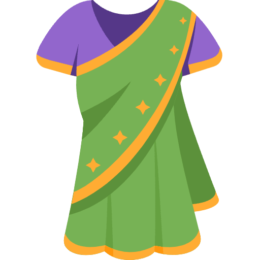 Sari Emoji from Twemoji Emoji Set