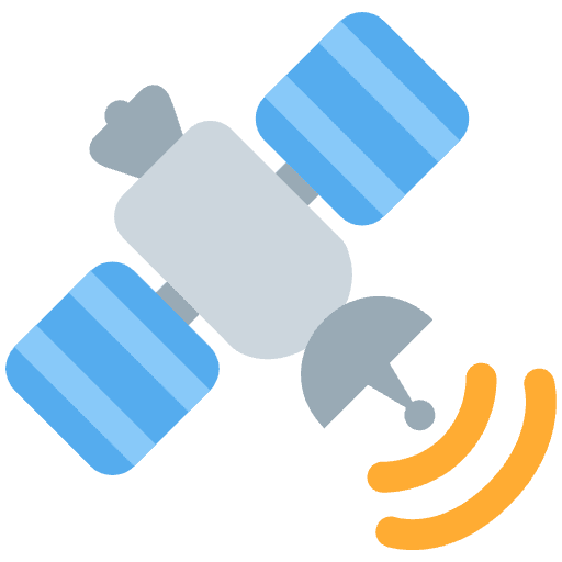 Satellite Emoji from Twemoji Emoji Set