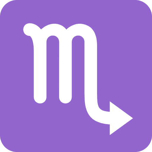 Scorpio Element from Twemoji Emoji Set