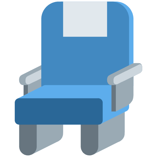 Seat Emoji from Twemoji Set
