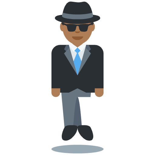 Secret Agent Icon Emoji from Twemoji Set