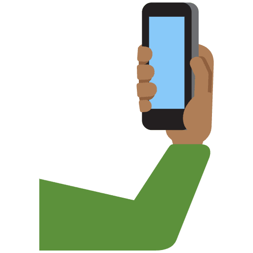 Selfie Medium Dark Skin Tone Emoji from Twemoji Emoji Set