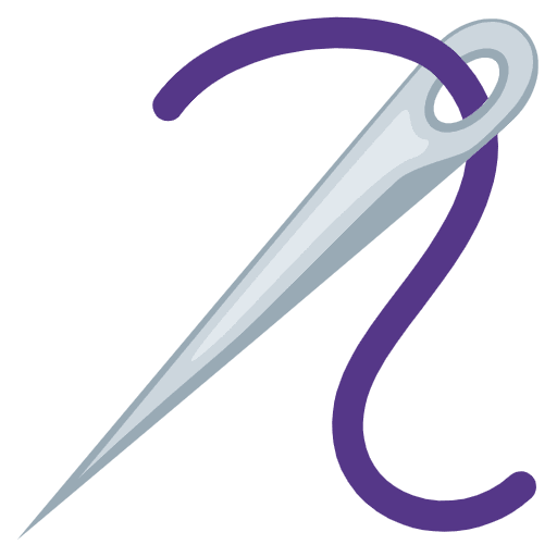 Sewing Needle Emoji from Twemoji Emoji Set