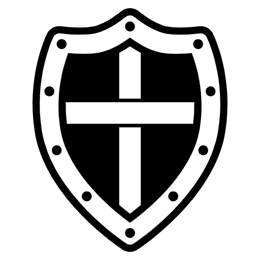 Shield Emoji from EmojiTwo Black Set