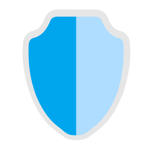Shield Flat Emoji from Fluent Emoji Flat Set