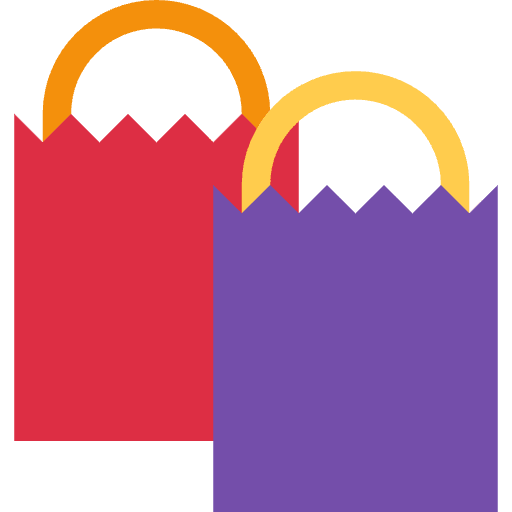 Shopping Bags Emoji from Twemoji Set