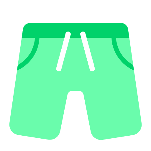 Shorts Flat Emoji from Fluent Emoji Flat Set
