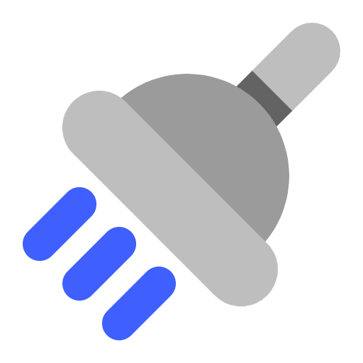 Shower Flat Emoji from Fluent Emoji Flat Set