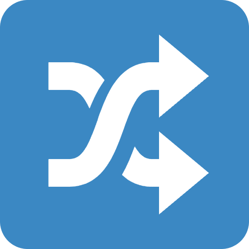 Shuffle Tracks Button Emoji from Twemoji Set