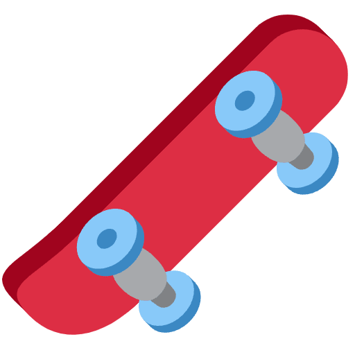 Skateboard Element from Twemoji Emoji Set