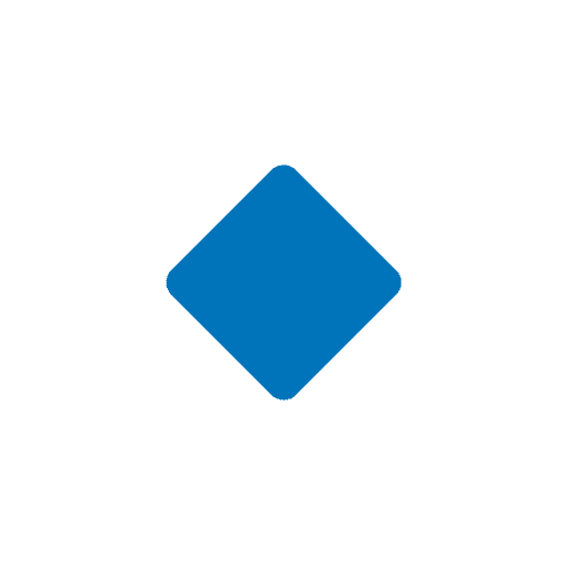 Small Blue Diamond Flat Emoji from Fluent Emoji Flat Set