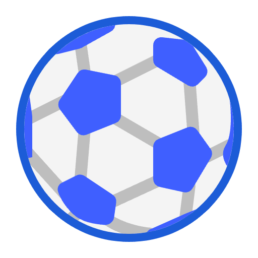 Soccer Ball Flat Emoji from Fluent Emoji Flat Set