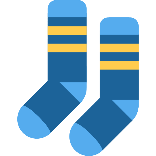 Socks Emoji from Twemoji Emoji Set