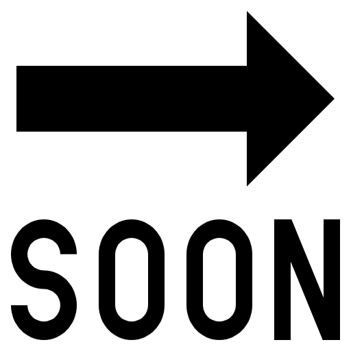 Soon Arrow Element from EmojiTwo Black Set