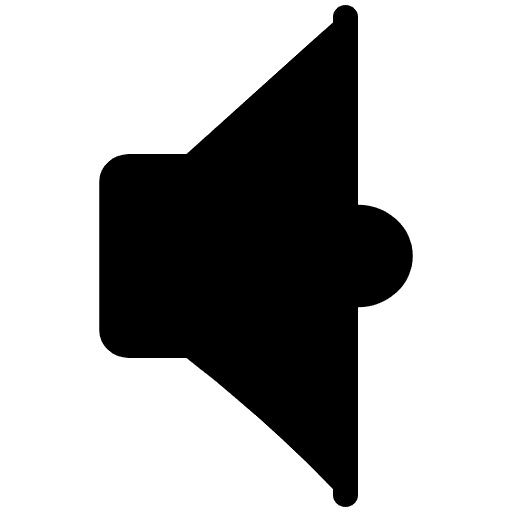 Speaker Low Volume Element from EmojiTwo Black Set