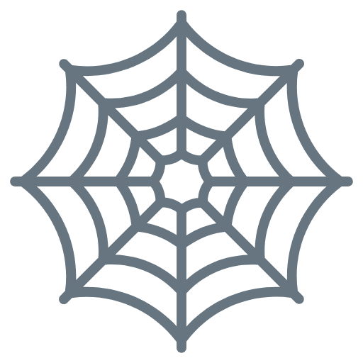 Spider Web Element from Twemoji Emoji Set
