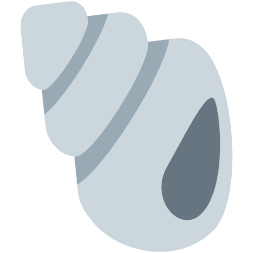 Spiral Shell Emoji from Twemoji Set