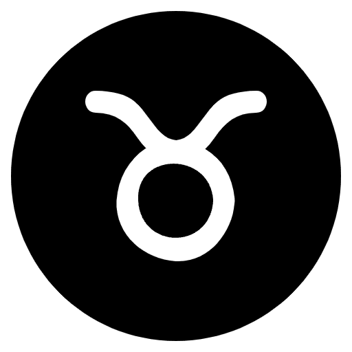 Taurus Emoji from EmojiTwo Black Set