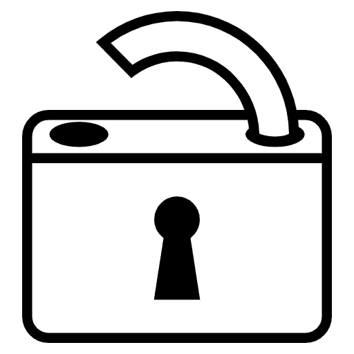 Unlocked Emoji from EmojiTwo Black Set