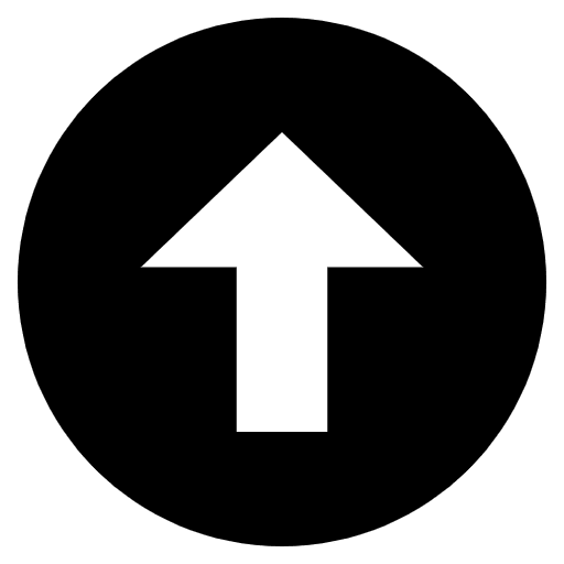 Up Arrow Emoji from EmojiTwo Black Set