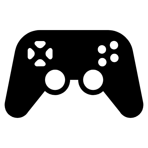 Video Game Emoji from EmojiTwo Black Set