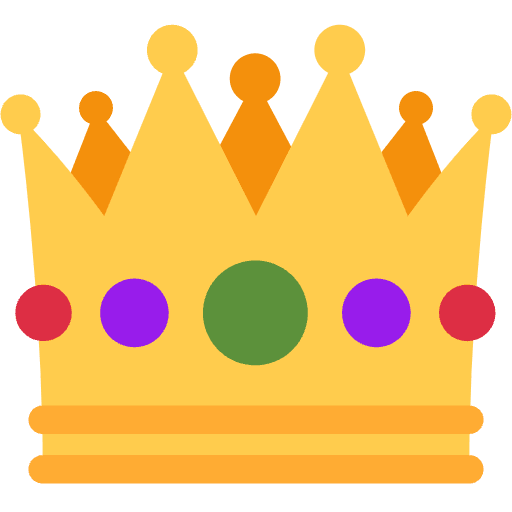 Crown Emoji from Twemoji Set