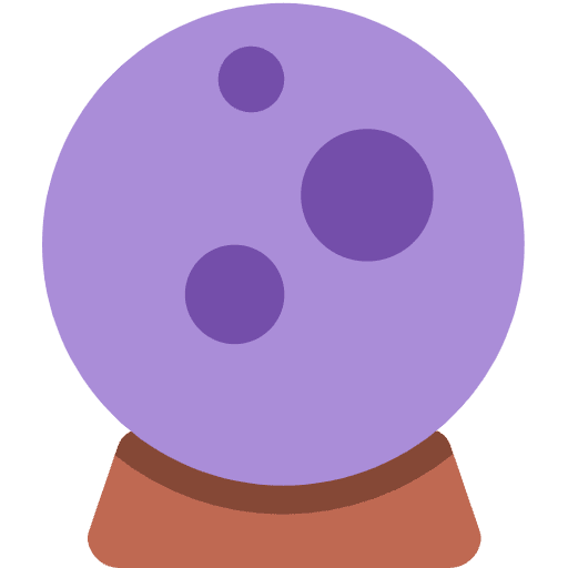 Crystal Ball Emoji from Twemoji Set