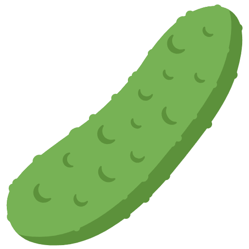 Cucumber Emoji from Twemoji Emoji Set