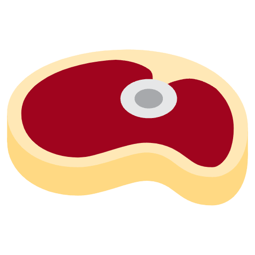 Cut Of Meat Emoji from Twemoji Emoji Set