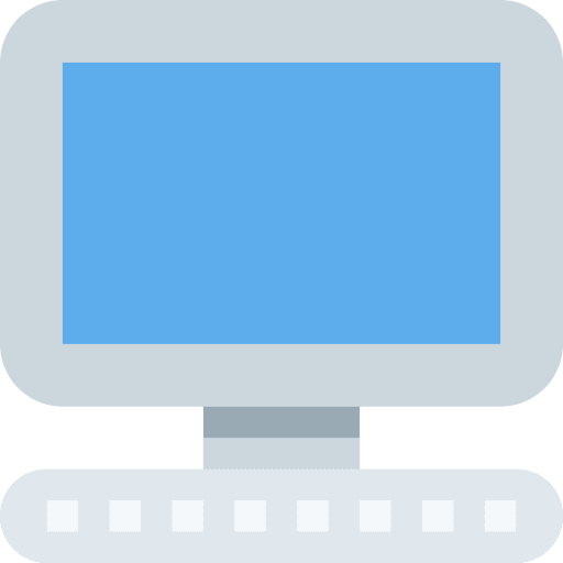 Desktop Computer Emoji from Twemoji Set