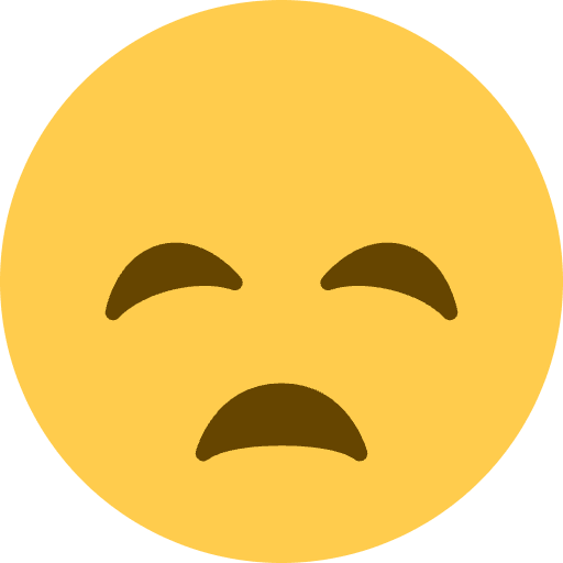Disappointed Face Emoji from Twemoji Set