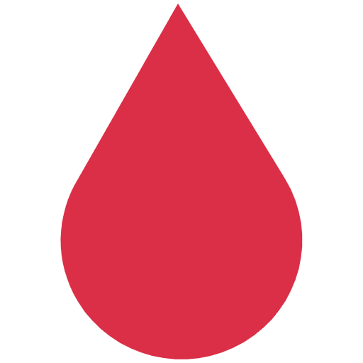 Drop Of Blood Emoji from Twemoji Emoji Set