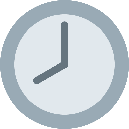Eight O’clock Emoji from Twemoji Set