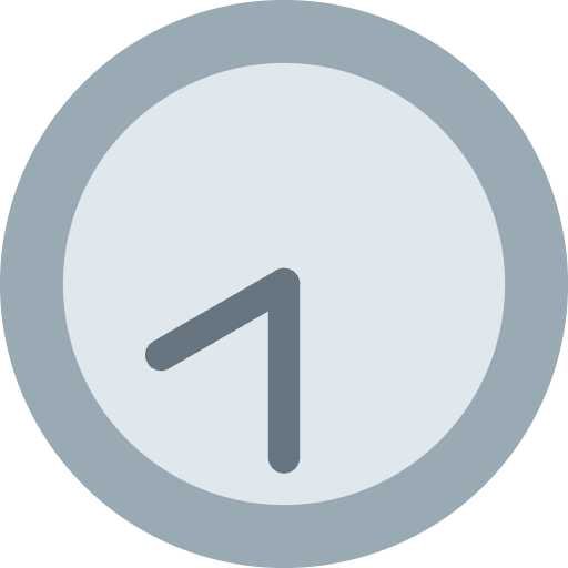 Eight Thirty Emoji from Twemoji Emoji Set