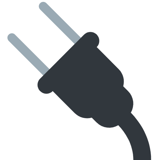 Electric Plug Emoji from Twemoji Emoji Set