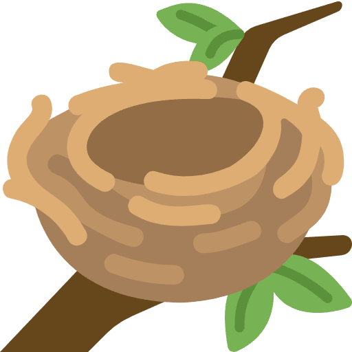 Empty Nest Emoji from Twemoji Emoji Set