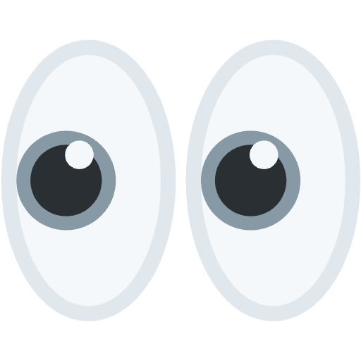 Eyes Emoji from Twemoji Set