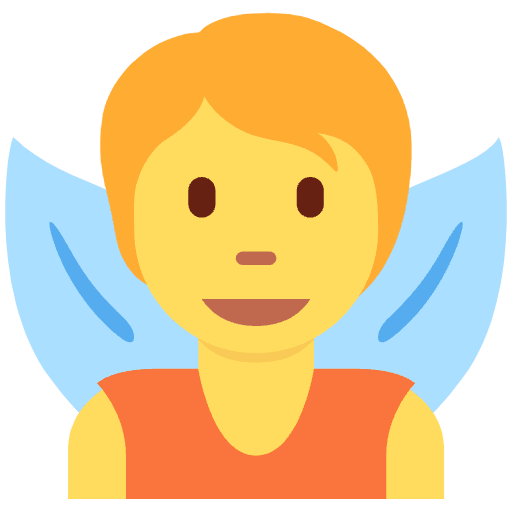 Fairy Emoji from Twemoji Set