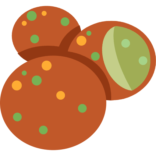 Falafel Emoji from Twemoji Emoji Set