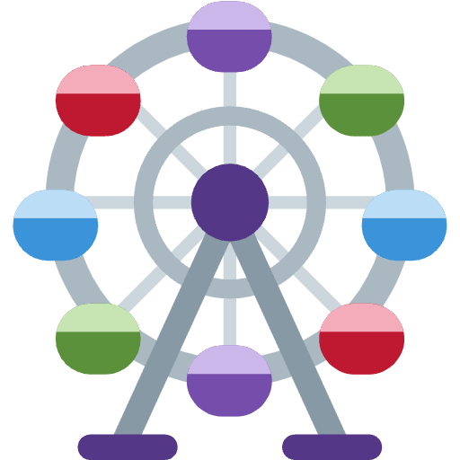 Ferris Wheel Emoji from Twemoji Set