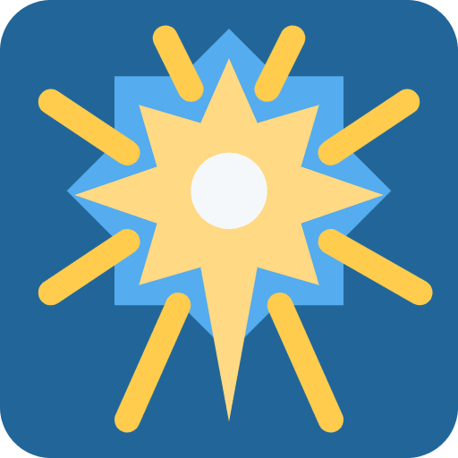 Fireworks Emoji from Twemoji Emoji Set