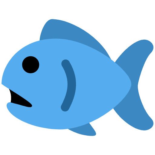 Fish Emoji from Twemoji Emoji Set