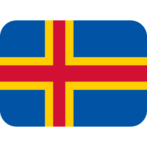 Flag Åland Islands Emoji from Twemoji Set