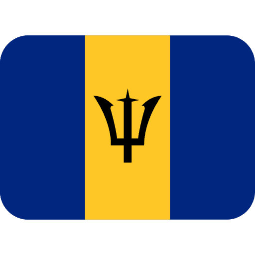 Flag Barbados Emoji from Twemoji Set