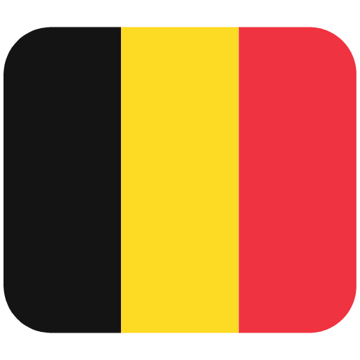 Flag Belgium Emoji from Twemoji Emoji Set